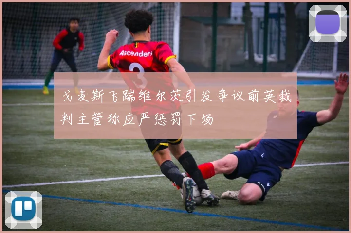 戈麦斯飞踹维尔茨引发争议前英裁判主管称应严惩罚下场